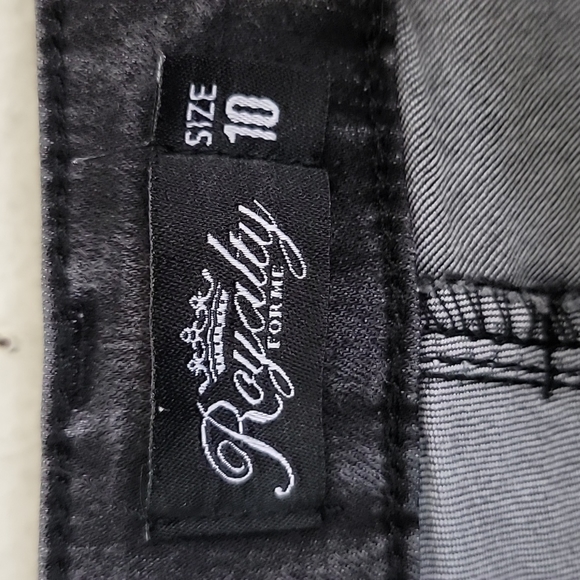 Royalty For Me Bleach Splattered Skinny Blue Jeans 10 - Picture 10 of 12